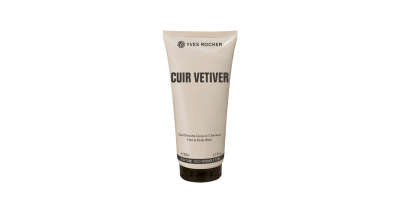 Yves Rocher Cuir Vétiver Sprchový gel na tělo a vlasy 200 ml