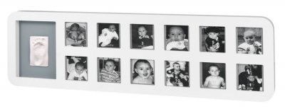 Rámeček 1st Year Print Frame White / Grey