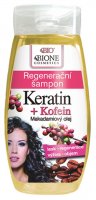Bione Cosmetics BIO KERATIN + KOFEIN regenerační šampon 260ml