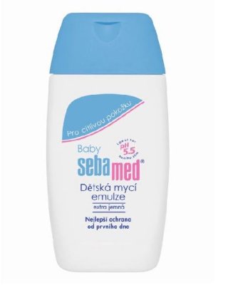 Sebamed Dětská mycí emulze extra jemná cestovní balení 50 ml