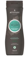 ATTITUDE Super leaves Přírodní pánský šampón & tělové mýdlo (2v1) s detoxikačním účinkem - proti lupům 473ml