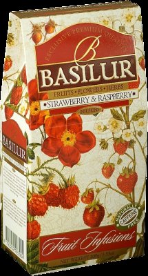BASILUR Fruit Strawberry & Raspberry papír 100g BASILUR Fruit Strawberry & Raspberry papír 100g