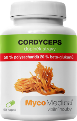 MycoMedica Cordyceps 50% 90 kapslí 90 kapslí