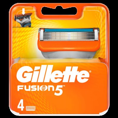 Gillette FUSION náhradní hlavice 4ks