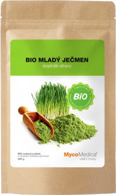 MycoMedica BIO Mladý ječmen 200 g