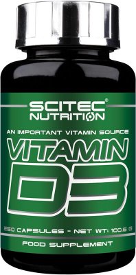 SciTec Nutrition VITAMIN D3 250 kapslí 250 ks