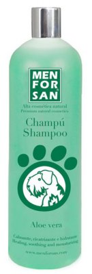 Menforsan Zklidňující hojivý přírodní šampon pro psy s Aloe Vera 1000 ml