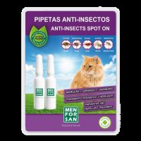 Menforsan Antiparazitní pipety proti blechám a klíšťatům pro kočky 1,5ml Menforsan Antiparazitní pipety proti blechám a klíšťatům pro kočky 1,5ml