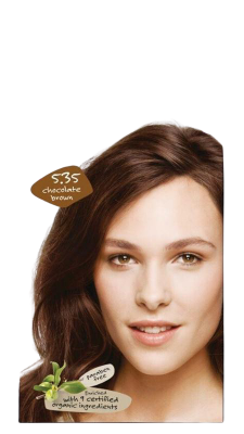 Hairwonder Přírodní dlouhotrvající barva čokoládově hnědá 5.35 100ml