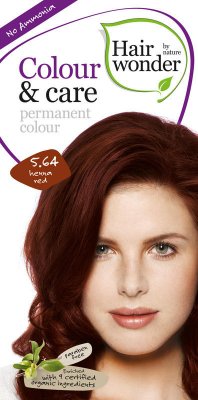 Hairwonder Přírodní dlouhotrvající barva červená henna 5.64 100ml