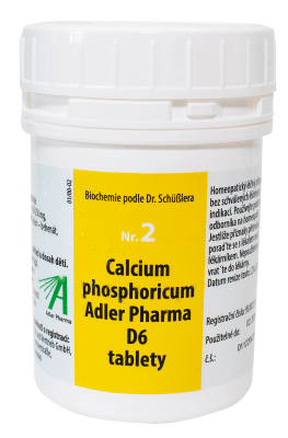 Adler Pharma Nr. 2 Calcium phosphoricum D6 1000 tbl.