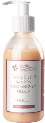 Zahir Cosmetics Jemný čistící arganový šampón - Neroli 200 ml