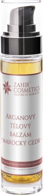 Zahir Cosmetics Arganový tělový balzám marocký cedr 50 ml