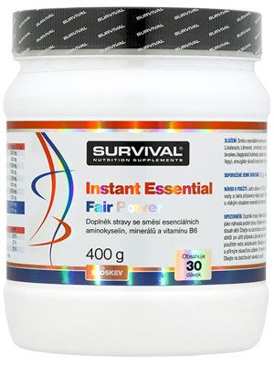 Survival Nutrition Instant Essential Fair Power broskev 400 g