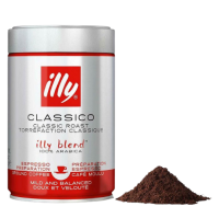 Illy středně pražená, mletá káva, 250g