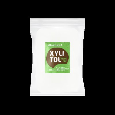 Allnature Xylitol - březový cukr 1000g Allnature Xylitol - březový cukr 1000g