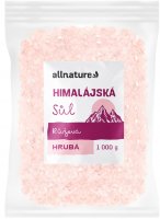 Allnature Himalájská sůl růžová hrubá 1000g