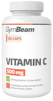 GymBeam Vitamin C 500mg 120 kapslí