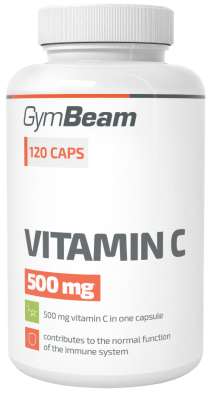 GymBeam Vitamin C 500mg 120 kapslí