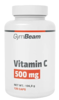 GymBeam Vitamin C 500mg 120 kapslí