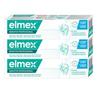 Elmex Sensitive Professional Gentle Whitening zubní pasta na citlivé zuby 3 x 75 ml