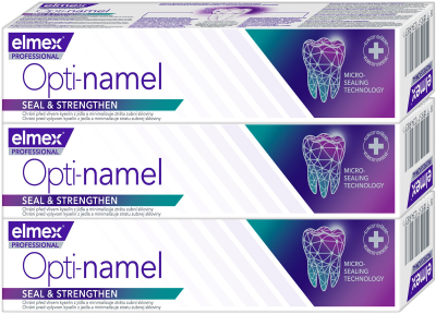 Elmex Zubní pasta Dental Enamel Protection Professional 3x 75ml