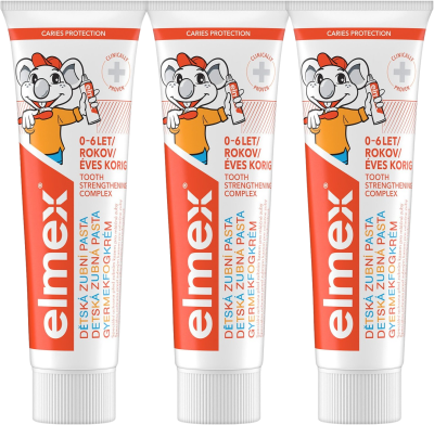Elmex Zubní pasta dětská 3x 50ml