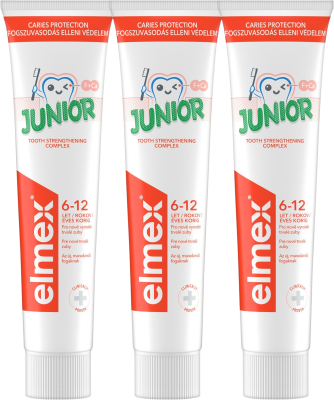 Elmex Zubní pasta Junior 3x 75ml