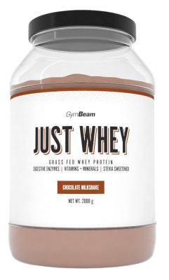 GymBeam Just Whey čokoládový milkshake 2000g