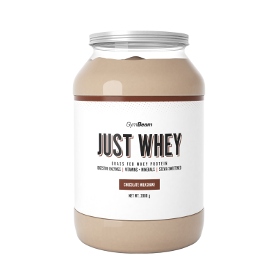 GymBeam Just Whey čokoládový milkshake 2000g