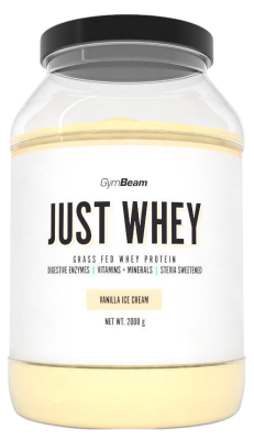 GymBeam Just Whey vanilková zmrzlina 2000g