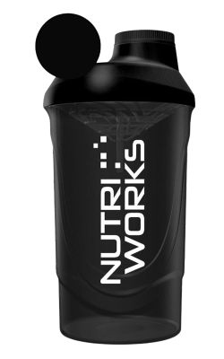 Nutriworks Šejkr 600ml černý