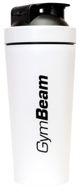 GymBeam Šejkr Steel White 750ml GymBeam Šejkr Steel White 750ml