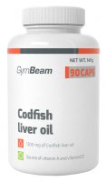 GymBeam Codfish liver oil 90 kapslí 90 ks