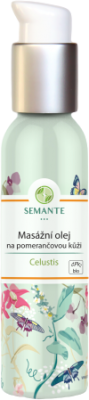 Semante by Naturalis Masážní olej na pomerančovou kůži "Celustis" BIO 100 ml