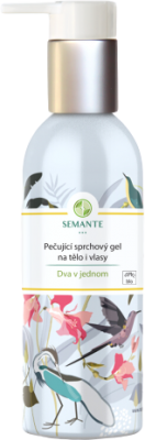Semante by Naturalis Pečující sprchový gel na tělo i vlasy "Dva v jednom" BIO 200 ml