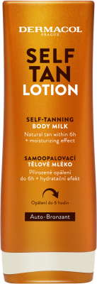 Dermacol SELF TAN Samoopalovací tělové mléko 200ml