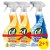 Cif Power&Shine Kuchyň čistící sprej 2x500ml + Cif Power&Shine Koupelna čistící sprej 500ml