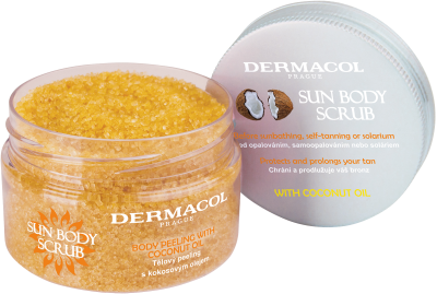 Dermacol SUN tělový peeling 200g