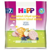 HiPP BIO Borůvkové rýžové oplatky 30 g