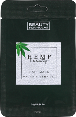 Beauty Formulas Hemp Beauty Hair Mask Organic Hemp Oil 24 g