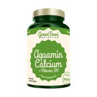GreenFood Nutrition Aquamin + Vitamin D3 60 kapslí