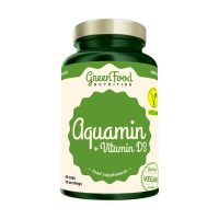 GreenFood Nutrition Aquamin + Vitamin D3 60cps