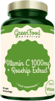 GreenFood Nutrition Vitamín C 1000mg + Extrakt ze šípků 60cps GreenFood Nutrition Vitamín C 1000mg + Extrakt ze šípků 60cps