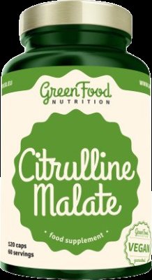 GreenFood Nutrition Citruline Malate 120cps GreenFood Nutrition Citruline Malate 120cps