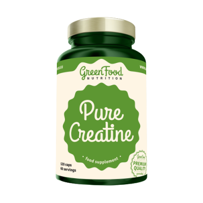 GreenFood Nutrition Creapure Creatine 120cps