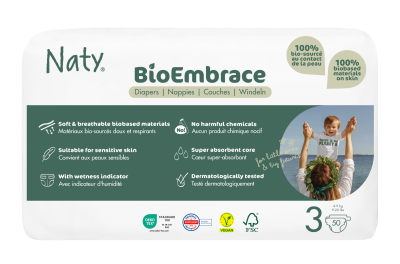 NATY Plenky midi 4-9 kg - Economy pack 50 ks