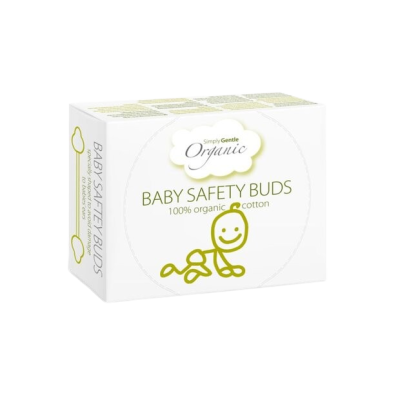 SIMPLY GENTLE Organické dětské vatové tyčinky 60 ks