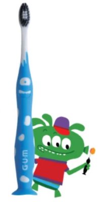 GUM Junior Monsters dětský zubní kartáček (7 - 9 let) 1ks