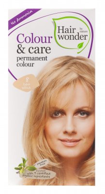 Hairwonder Přírodní dlouhotrvající barva světlá blond 8 100ml